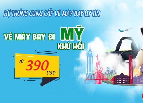 Giá vé máy bay đi Mỹ khứ hồi