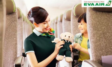Quy định của Eva Air cho trẻ em đi máy bay
