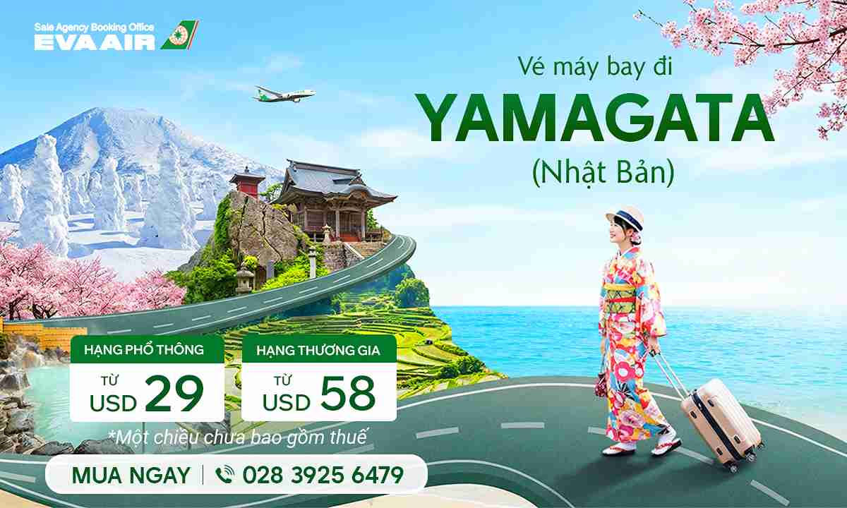 Khuyến mãi vé máy bay Yamagata