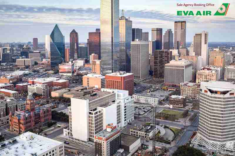 EVA Air mở đường bay mới đi Dallas, vé máy bay đi Dallas hãng EVA Air,  đường bay mới đi Dallas, Lịch bay Việt Nam đi Dallas EVA Air, vé máy bay đi Dallas EVA Air, EVA Air khai thác đường bay mới đi Dallas, EVA Air khai thác đường bay mới từ Việt Nam Dalla