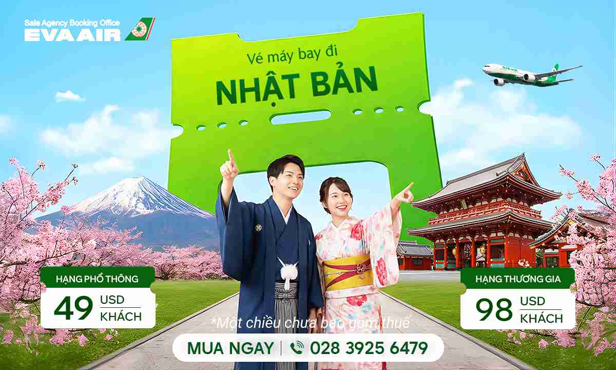 Vé máy bay đi Nhật Bản 