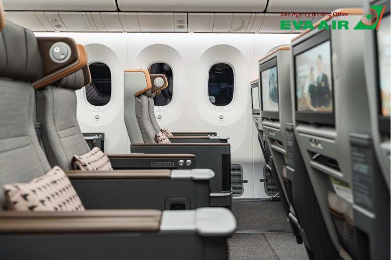 Các hạng ghế EVA Air, Royal Laurel Class EVA Air, Premium Laurel EVA Air, Business Class EVA Air, Premium Economy Class EVA Air, Economy Class EVA Air