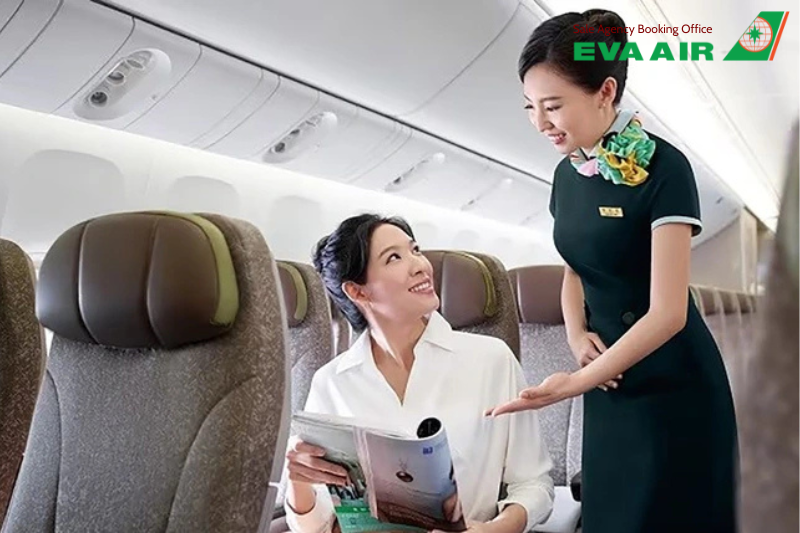Các hạng ghế EVA Air, Royal Laurel Class EVA Air, Premium Laurel EVA Air, Business Class EVA Air, Premium Economy Class EVA Air, Economy Class EVA Air