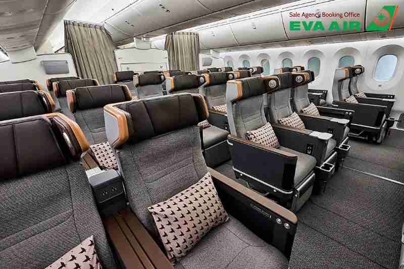 Quyền lợi chọn ghế theo Fare Family EVA Air