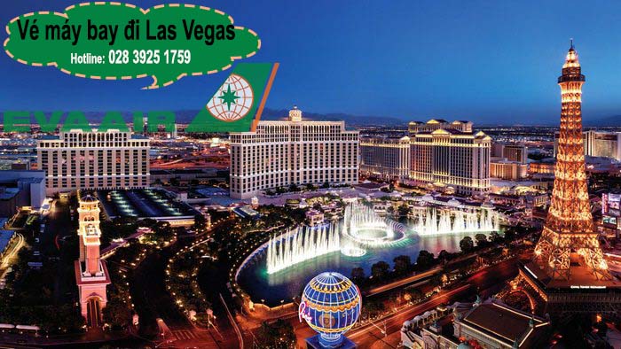 Vé máy bay EVA Air đi Las Vegas
