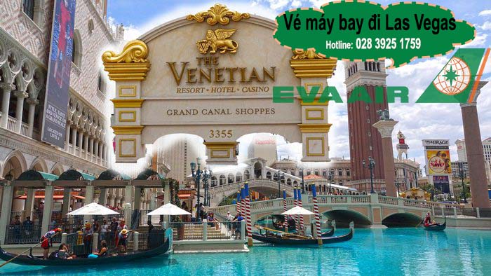 Vé máy bay EVA Air đi Las Vegas