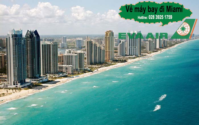 Vé máy bay EVA Air đi Miami