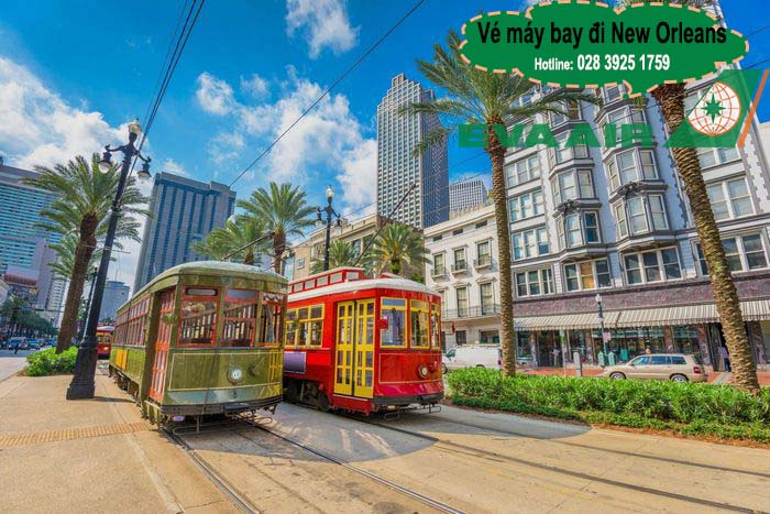 Vé máy bay EVA Air đi New Orleans
