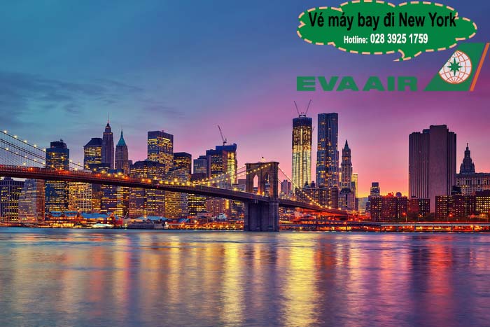 Vé máy bay EVA Air đi New York