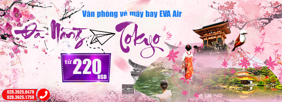 Ưu đãi vé máy bay Đà Nẵng đi Tokyo hấp dẫn nhất