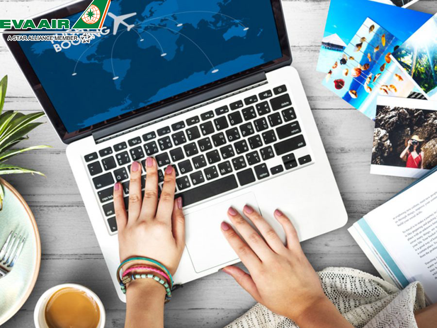 Đặt vé máy bay tại phòng vé EVA Air uy tín