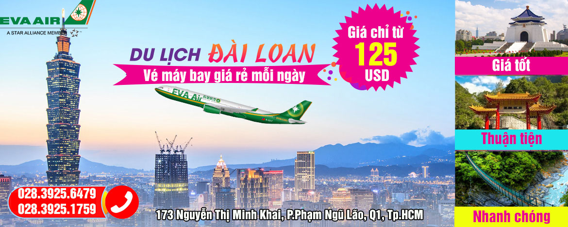 Kinh nghiệm săn vé máy bay đi Đài Loan