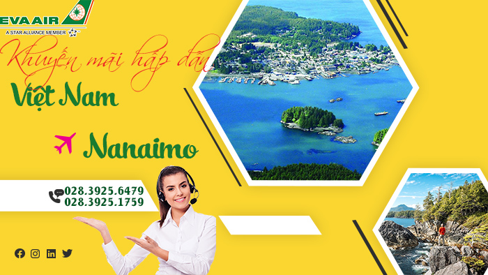 Vé máy bay EVA Air đi Nanaimo