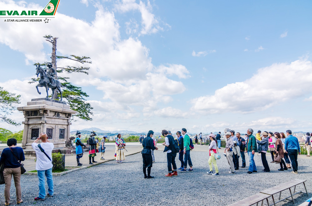 Ghé thăm tàn tích lâu đài Sendai