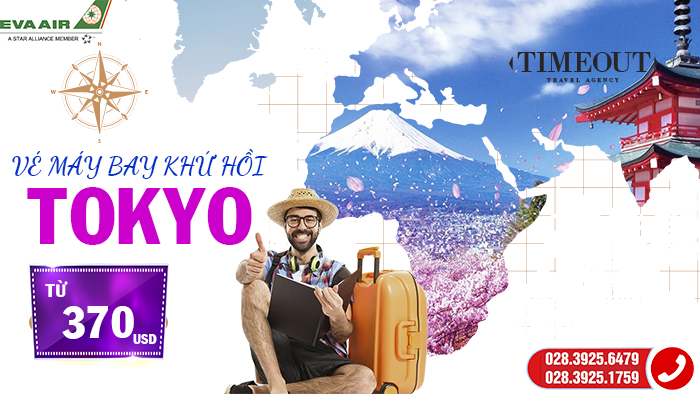 Vé máy bay đi Tokyo khứ hồi 