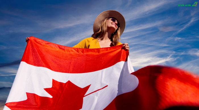 Cách đặt vé máy bay đi Canada của EVA Air 