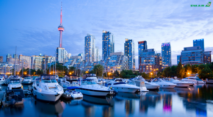 Cách đặt vé máy bay đi Canada của EVA Air 