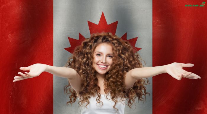 Cách đặt vé máy bay đi Canada của EVA Air 