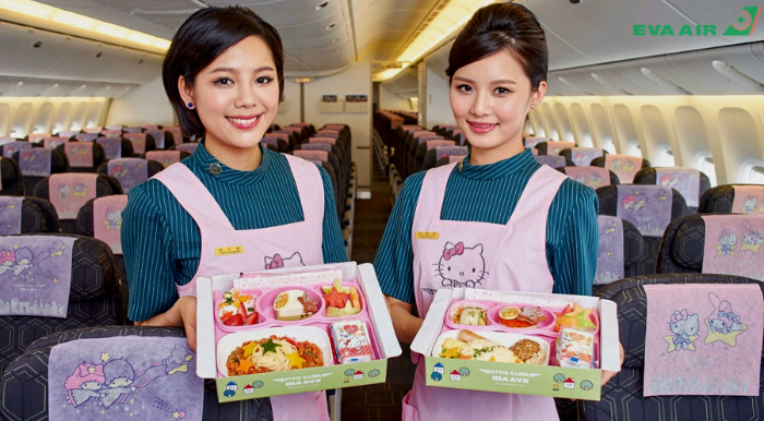 hang-ghe-tren-chuyen-bay-eva-air
