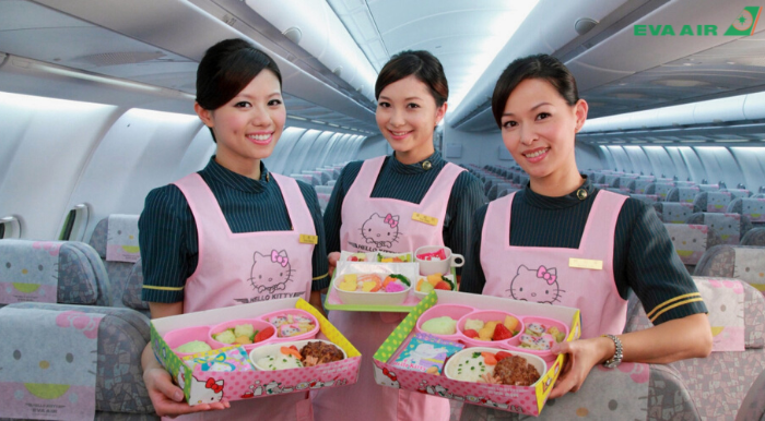 hang-ghe-tren-chuyen-bay-eva-air