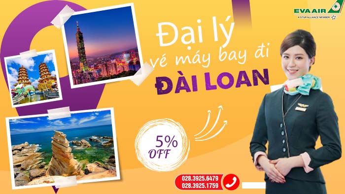 đại lý vé máy bay đi Đài Loan