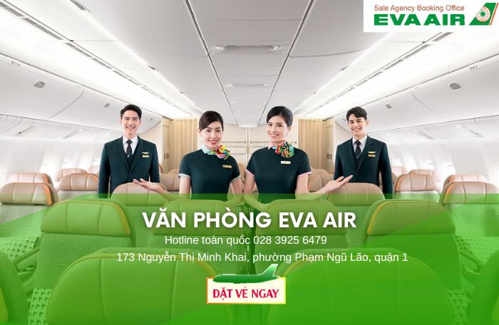 Đặt vé máy bay Eva Air giá rẻ