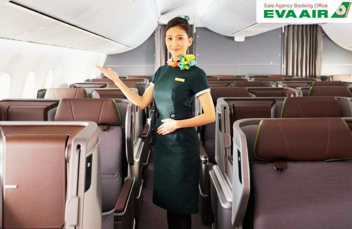 Dịch vụ giải trí trên máy bay Eva Air rất đa dạng