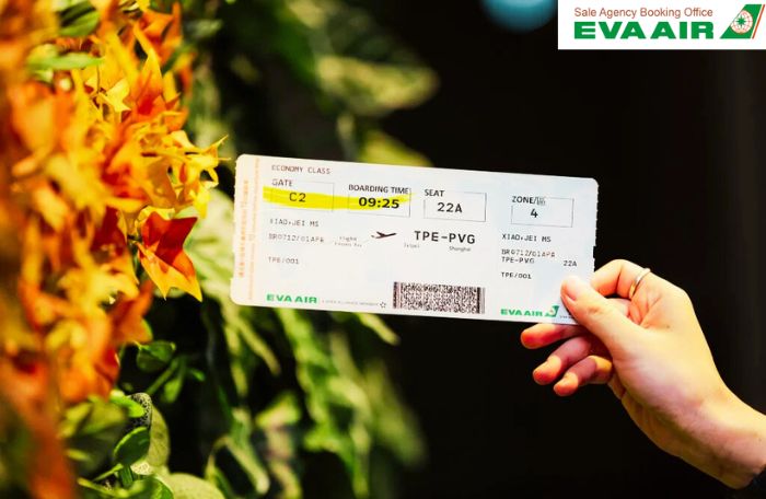 Quy định đổi vé máy bay Eva Air