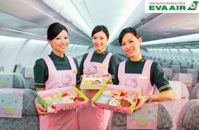 Các suất ăn cho trẻ em khi bay Eva Air