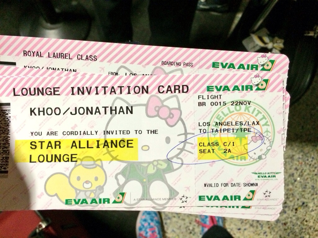 Vé máy bay đi Las Vegas EVA Air