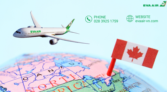 vé máy bay đi Canada giá rẻ