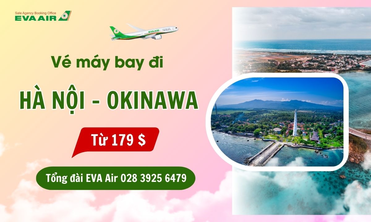 Vé máy bay từ Hà Nội đi Okinawa