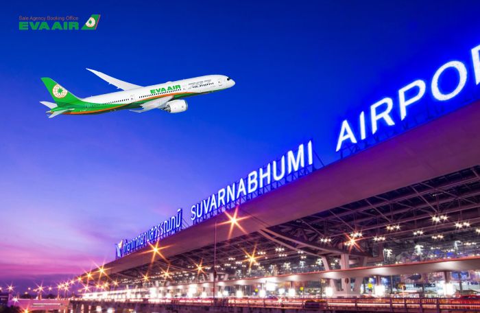 Bay thẳng EVA Air đi Bangkok