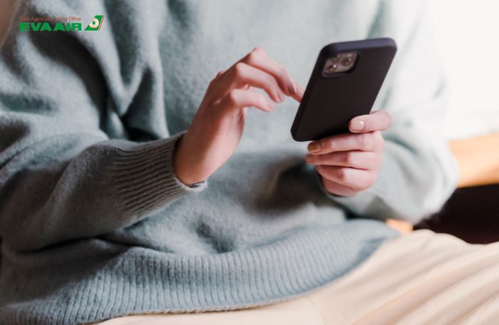 Check in online EVA Air