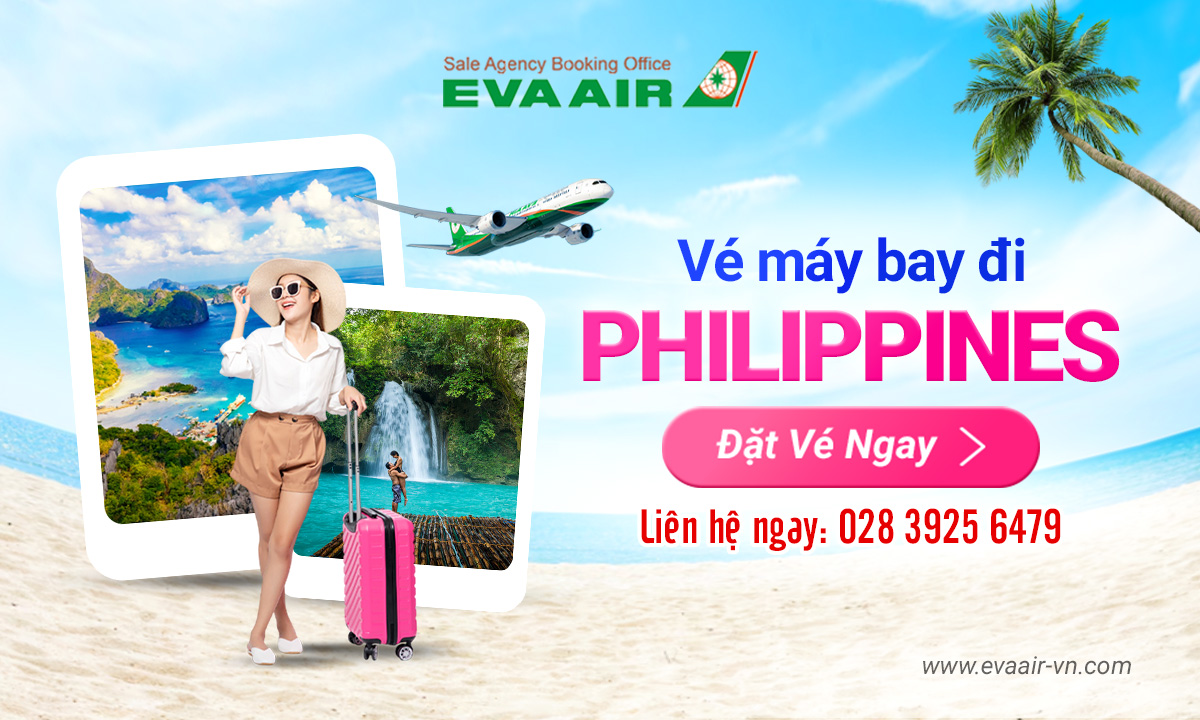Vé máy bay đi Philippines EVA Air