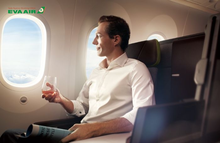 Hạng ghế EVA Air đi Houston