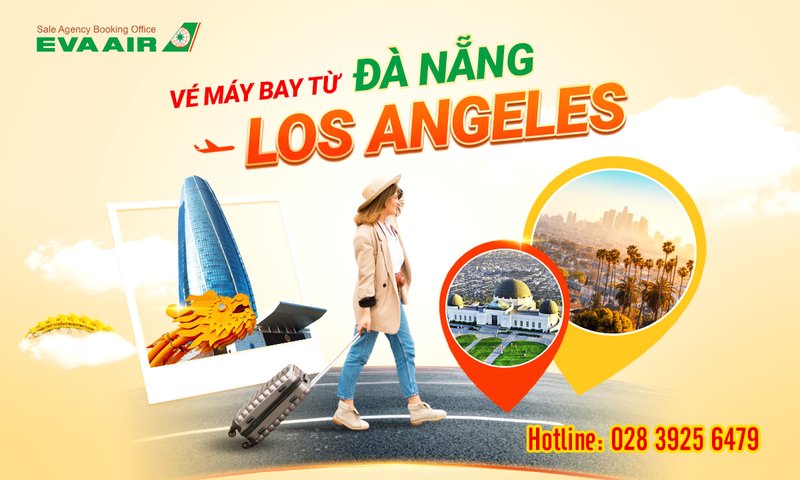 Vé máy bay từ Đà Nẵng đi Los Angeles