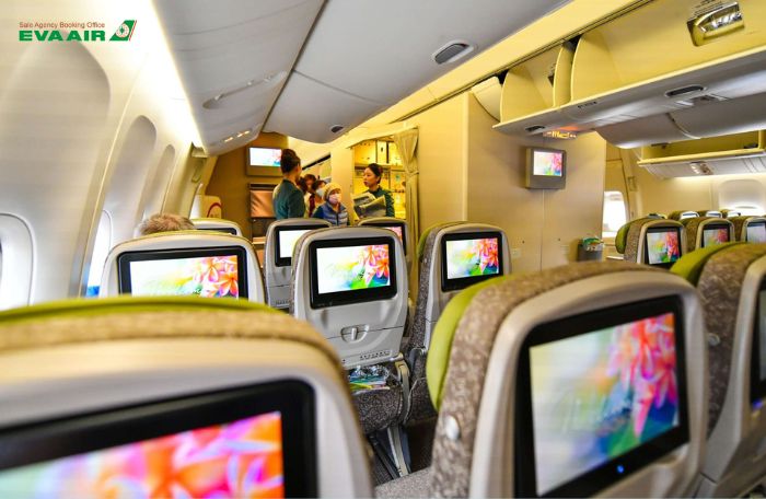 Giải trí trên máy bay EVA Air