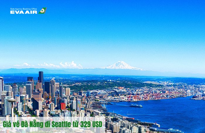 Giá vé Đà Nẵng đi Seattle EVA Air