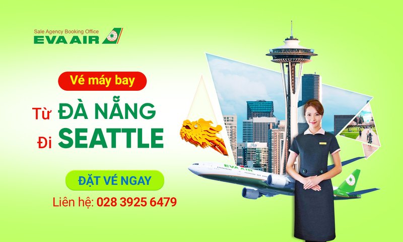 Vé máy bay từ Đà Nẵng đi Seattle