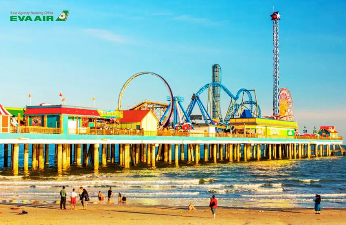 Đặt vé EVA Air đi Houston