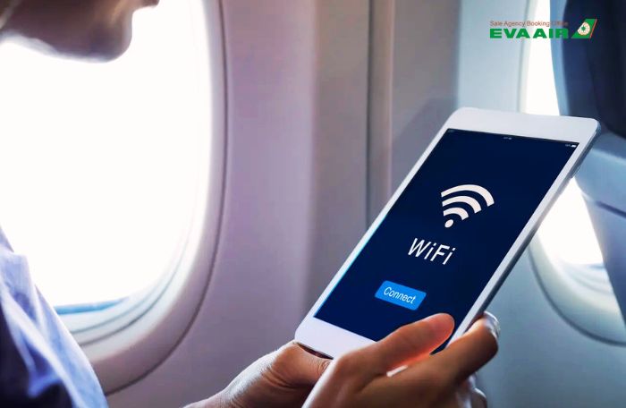 Kết nối Wifi EVA Air
