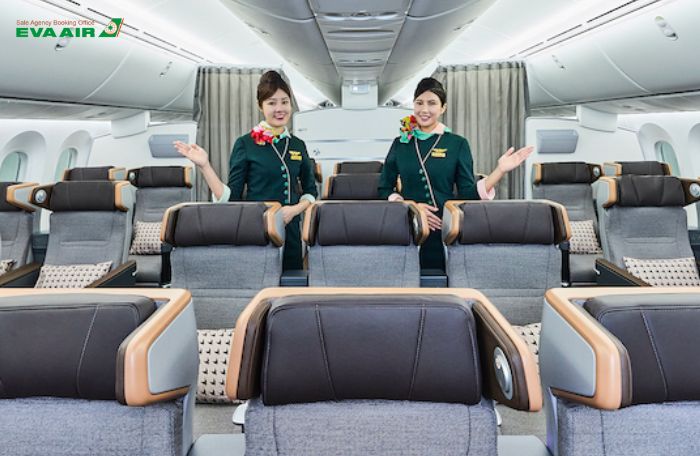 Không gian hạng ghế EVA Air