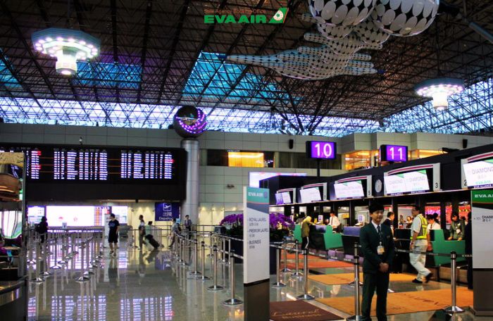 Dịch vụ bay EVA Air tại Đài Bắc