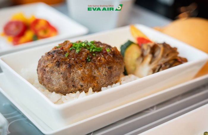 Suất ăn EVA Air trên không