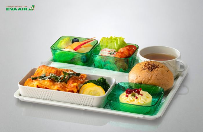 Suất ăn trên máy bay EVA Air