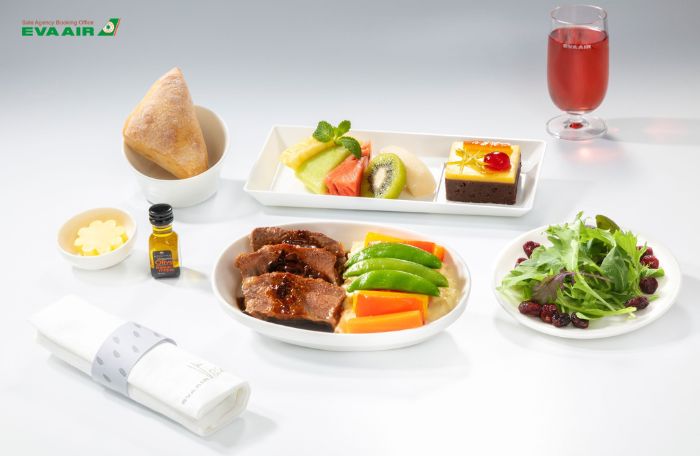 Ẩm thực EVA Air 5 sao