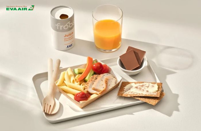 Ẩm thực EVA Air đi Vienna