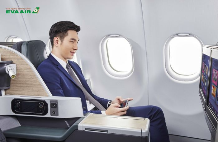 Hạng ghế EVA Air đi Amsterdam