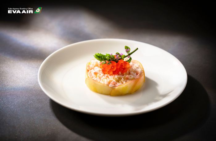 Ẩm thực EVA Air 5 sao 